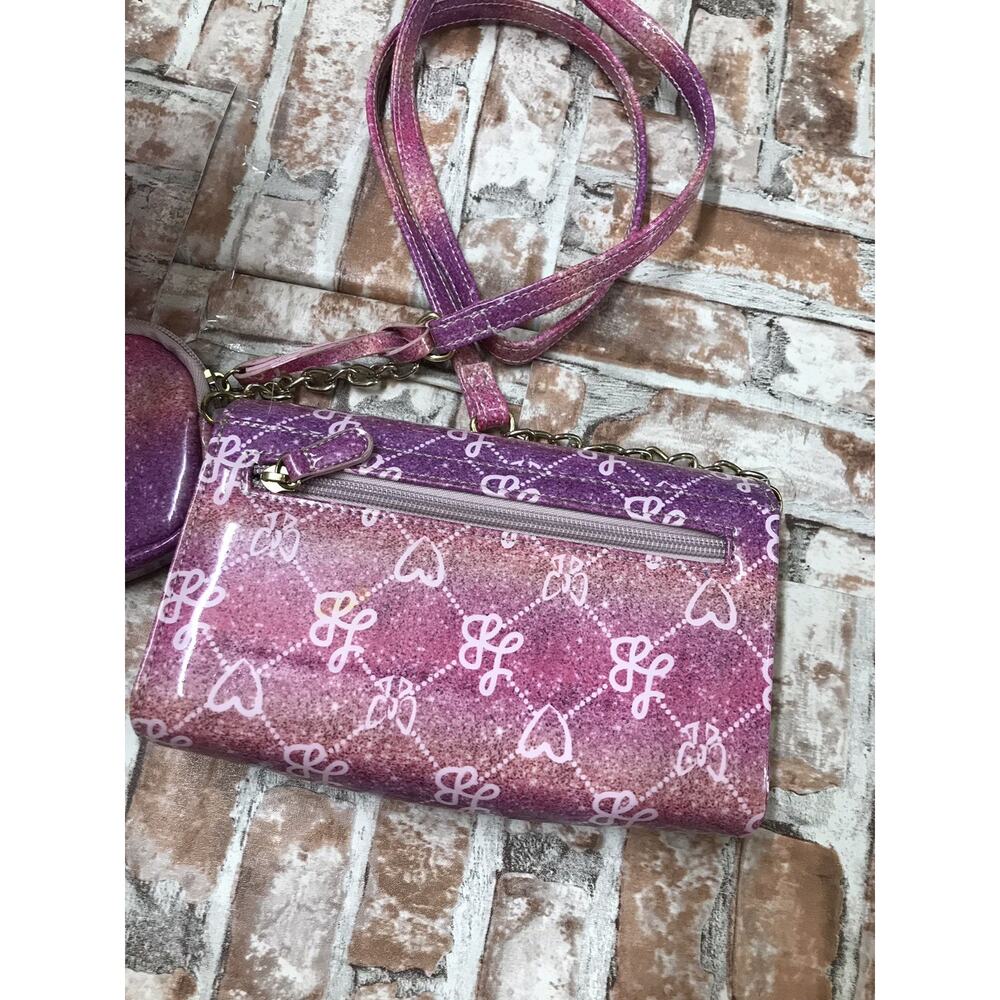 Luv Betsey Johnson Purple Jelly Urban Outfitters Exclusive Crossbody Shoulder - Picture 5 of 7
